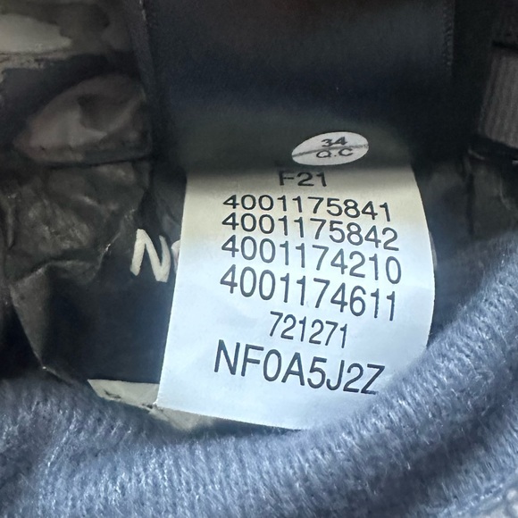 Girls / Women The North Face REVERSIBLE Gray Leopard Long Jacket Coat XL / TG 18 - Picture 13 of 14